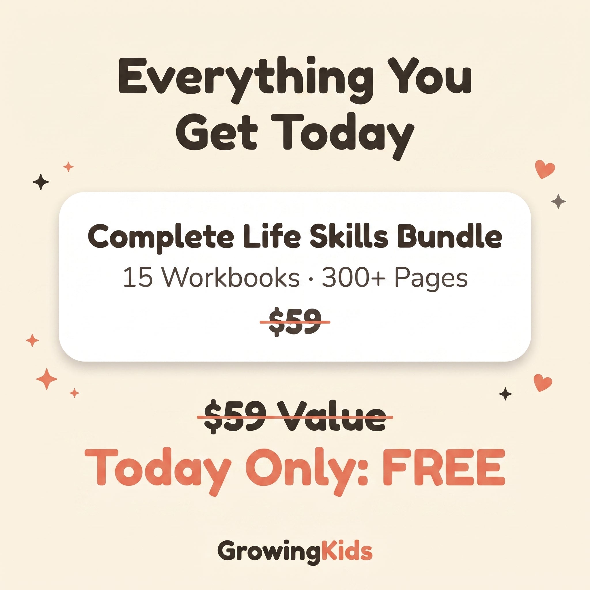 GrowingKids Life Skills Bundle