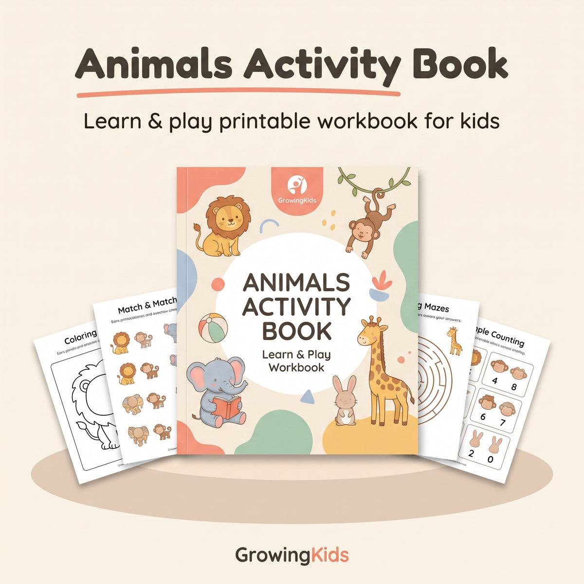 Animals Activity EBook