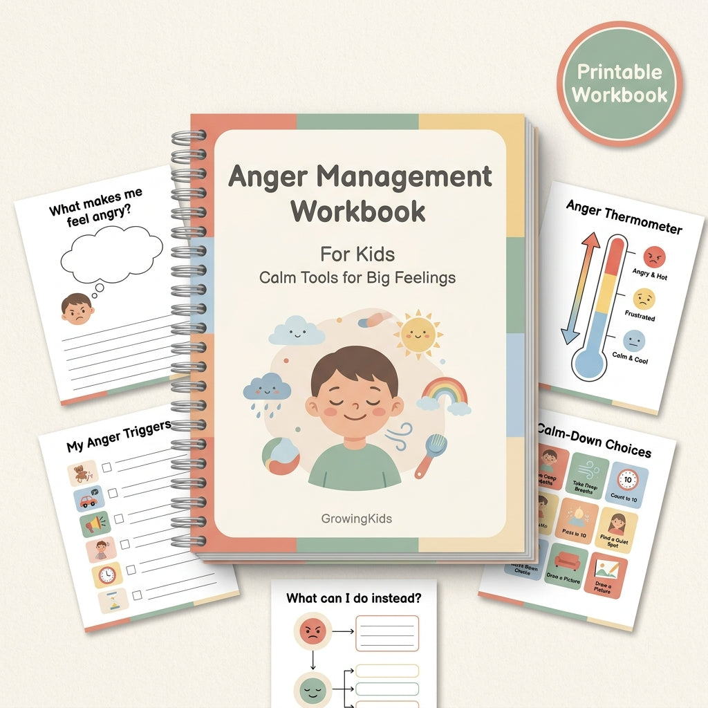 Anger Management Workbook for Kids